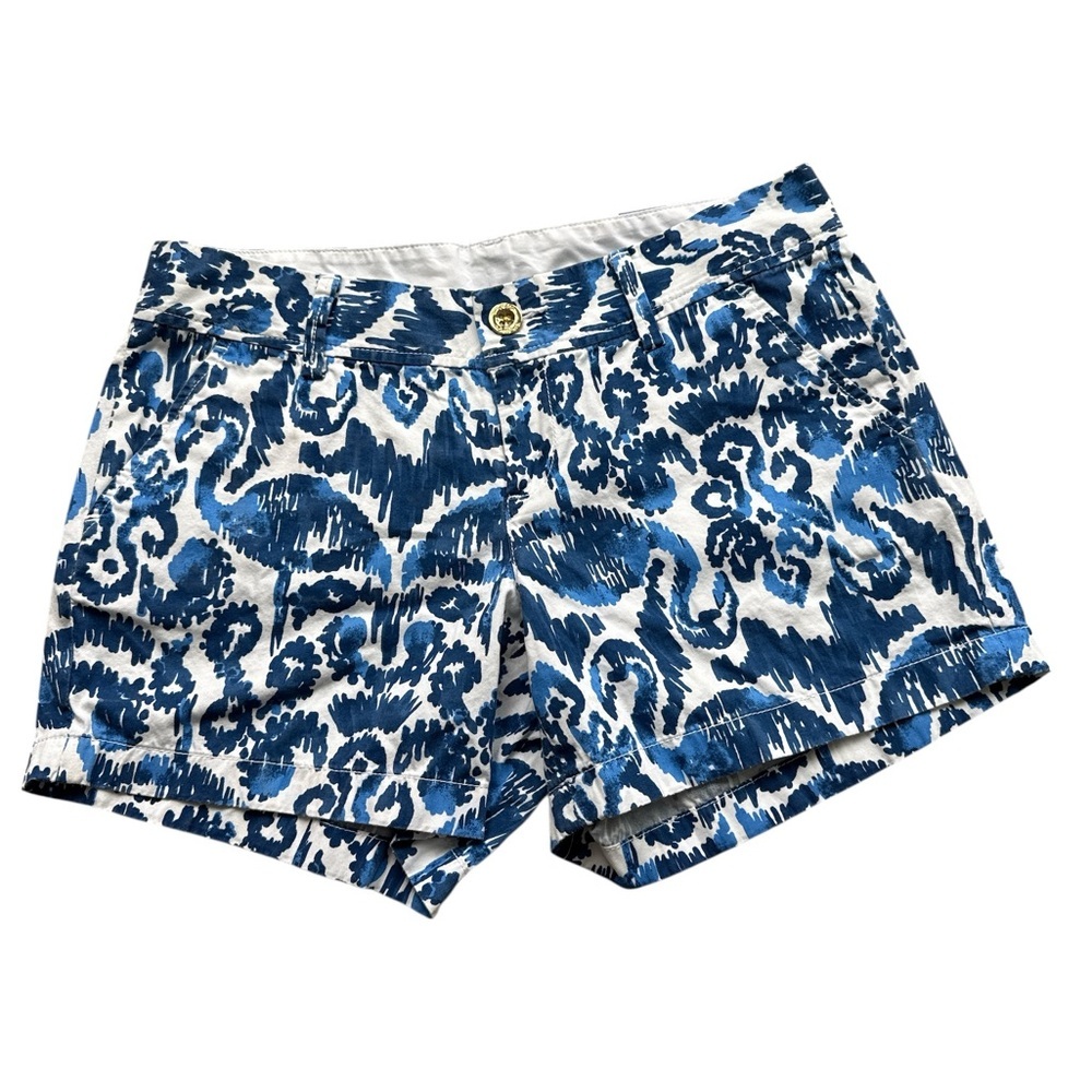 Lilly Pulitzer The Callahan short blue and white size 6
